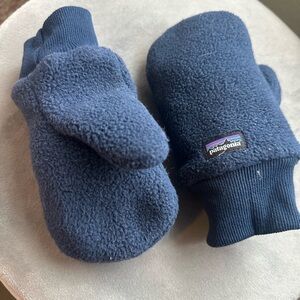 PATAGONIA Baby Pita Pocket Double Fleece Mittens Winter Toddler Glove 2T-5T
